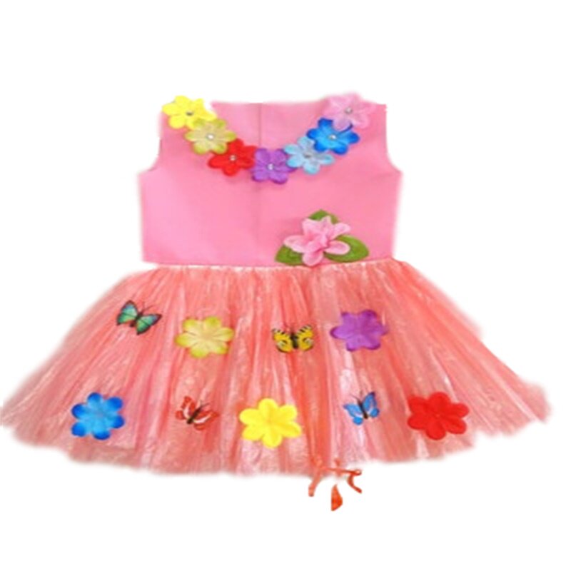 万圣节环保服装儿童手工制作裙子