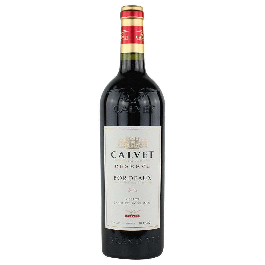 考维酒园 家族珍藏波尔多干红葡萄酒 Calvet reserve merlot cab