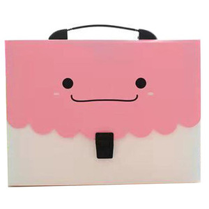 包邮文具创意可爱A4手拎搭扣手风琴包袋 票据包 多层文件夹文件袋