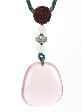 星光莫桑比克圆满吊坠长项链