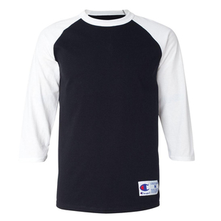 Champion Baseball Tee 经典拼接 百搭 七分袖 情侣