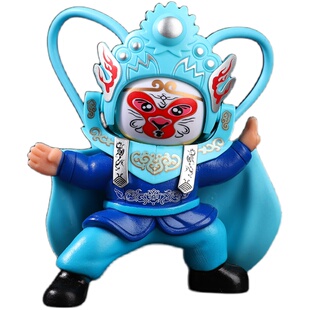 川剧变脸娃娃玩偶创意变脸脸谱玩具公仔成都旅游纪念品送老外礼物