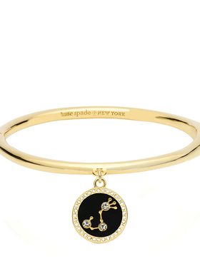 欧美时尚小众设计手镯ks星座镀金