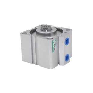 SDA气缸SDAS40X10X20X30X50X70X80X100-B薄型标准方型可调外螺纹