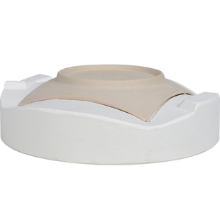 陶艺盘子模具 陶瓷石膏注浆模具飞檐碟灌浆成型工具 大象陶文化