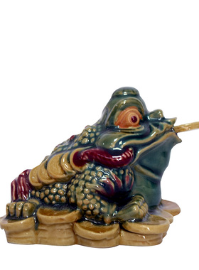 石湾公仔锦鲤墙壁挂件假山流水