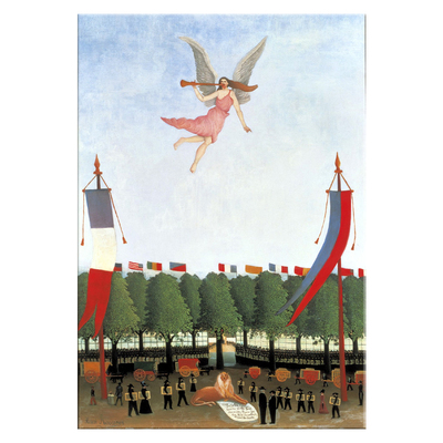 独立亨利卢梭艺术风装饰画