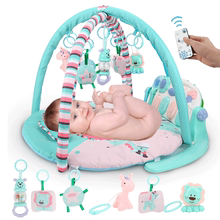 贝恩施玩具0-1岁宝宝脚踏个健身架1