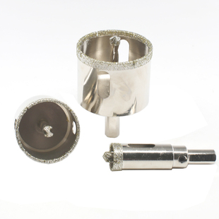 耀奥大理石开孔器 带定位 瓷砖钻头16-100mm带中心钻 玻璃开孔器