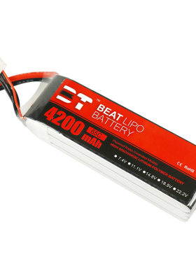 BT LIPO倍特电池4200mAh/6S/22.2V/45C/65C/航模电池