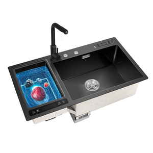 雅仕特超声波水槽洗碗机多功能智能净洗机厨房一体不锈钢清洗菜池