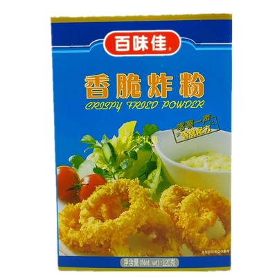 百味佳万用香脆炸粉120g*5盒鸡腿