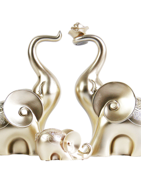 装饰品电视柜家里玄关大象摆件