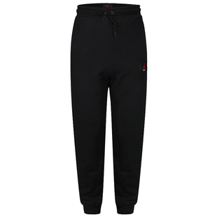 AIR JORDAN FLIGHT AJ4乔丹春秋男抓绒收口收脚运动长裤BQ7967-01