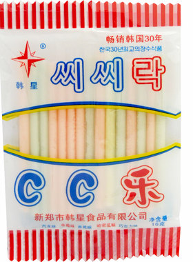 韩星cc乐吸管糖908090童年回忆