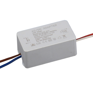 LED橱柜衣柜灯小体积带外壳开关电源模块AC-DC12V ADAPTER LZG-6W