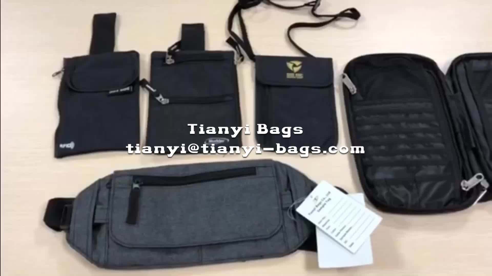 China Supplier Rfid Travel Document Organizer,Anti Thief Passport Bag