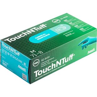 安思尔92-600一次性手套丁腈橡胶食品级晴实验室劳保耐磨工作手套