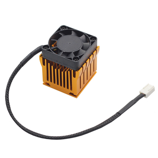 南北桥散热风扇 南桥散热器 主板 芯片散热片 纯铝材质+4cm风扇