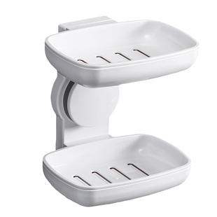 肥皂盒壁挂香皂架免打孔皂盒沥水卫生间肥皂架壁挂式香皂盒非吸盘