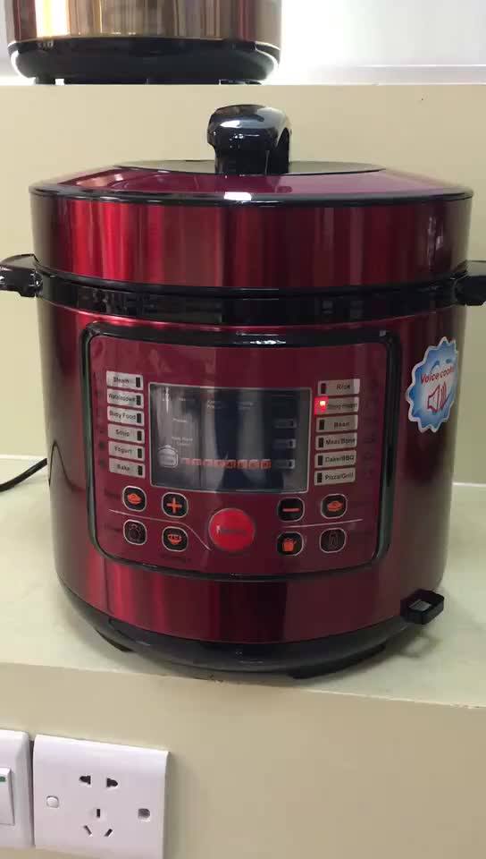 Multifunctional Electric Pressure Cooker National Electric Programmable