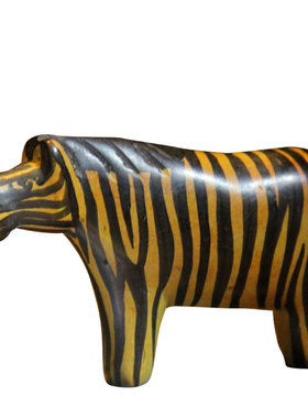 室内非洲斑马创意肯尼亚工艺品