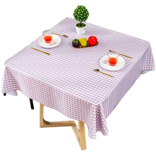 正方形餐桌布防水防油防烫免洗PVC桌布ins风学生正方形桌垫布艺