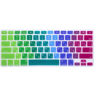 适用Mac苹果俄罗斯俄文Macbook air13/Pro13.3/15.4寸俄语键盘膜