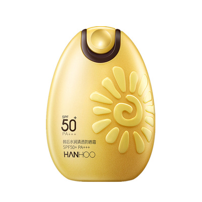 韩后太阳蛋水润清透防晒露SPF47