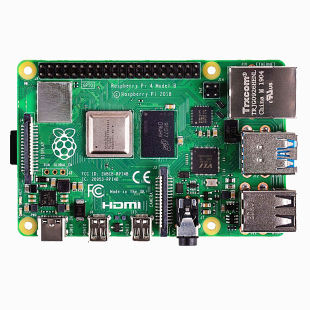 树莓派4b 3A+ V1.4开发板Raspberry Pi 4代 3代编程SBC主板python