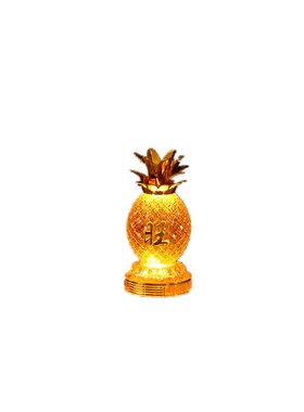 黄色led电子旺财莲花灯