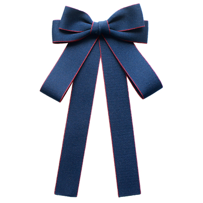 领带上班蝴蝶结正装工作制服衬衣装饰蓝色配饰职业装领结女士领花