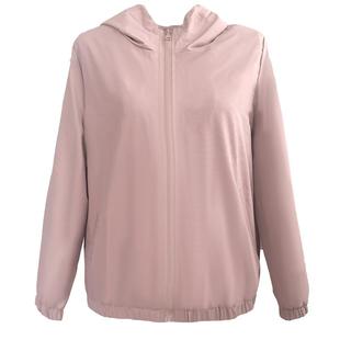 今年初春款女装外套新款春秋宽松韩版纯色连帽女士休闲短款薄外套