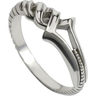 YUKI男士个性925纯银饰品戒指环尾戒子EVA朗基努斯潮人情侣男女款