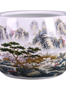 景德镇聚宝家居客厅风水陶瓷器