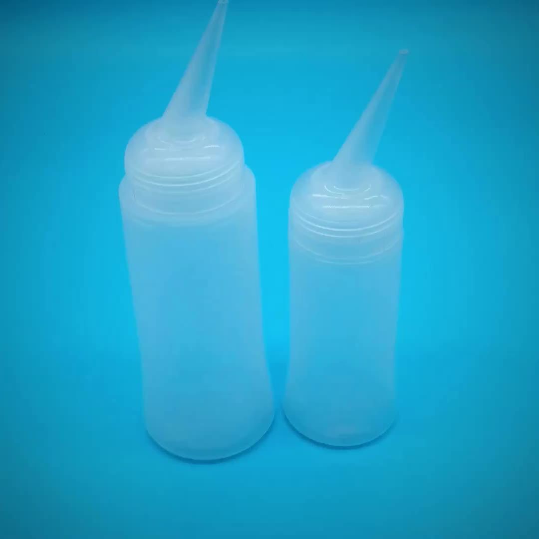 150ml 300ml Pe White Plastic Squeeze Bottle For Ketchup Or Jam Buy