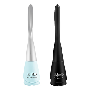 月儿公主假睫毛胶水蕾丝双眼皮定型霜两用防过敏很黏网红白胶黑胶