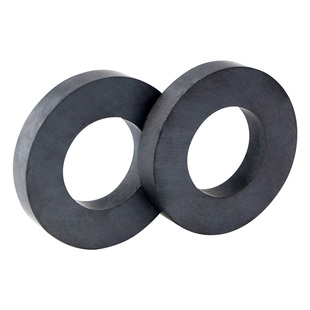 铁氧体磁环圆环铁氧体磁铁大块圆形磁石普通大号永磁铁圆环吸铁石