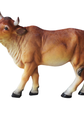 仿真发光酒楼招牌壁挂动物雕塑