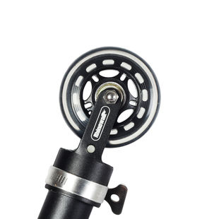 大行折叠自行车辅助轮p8 412电动车停车轮子360度旋转万向推行轮