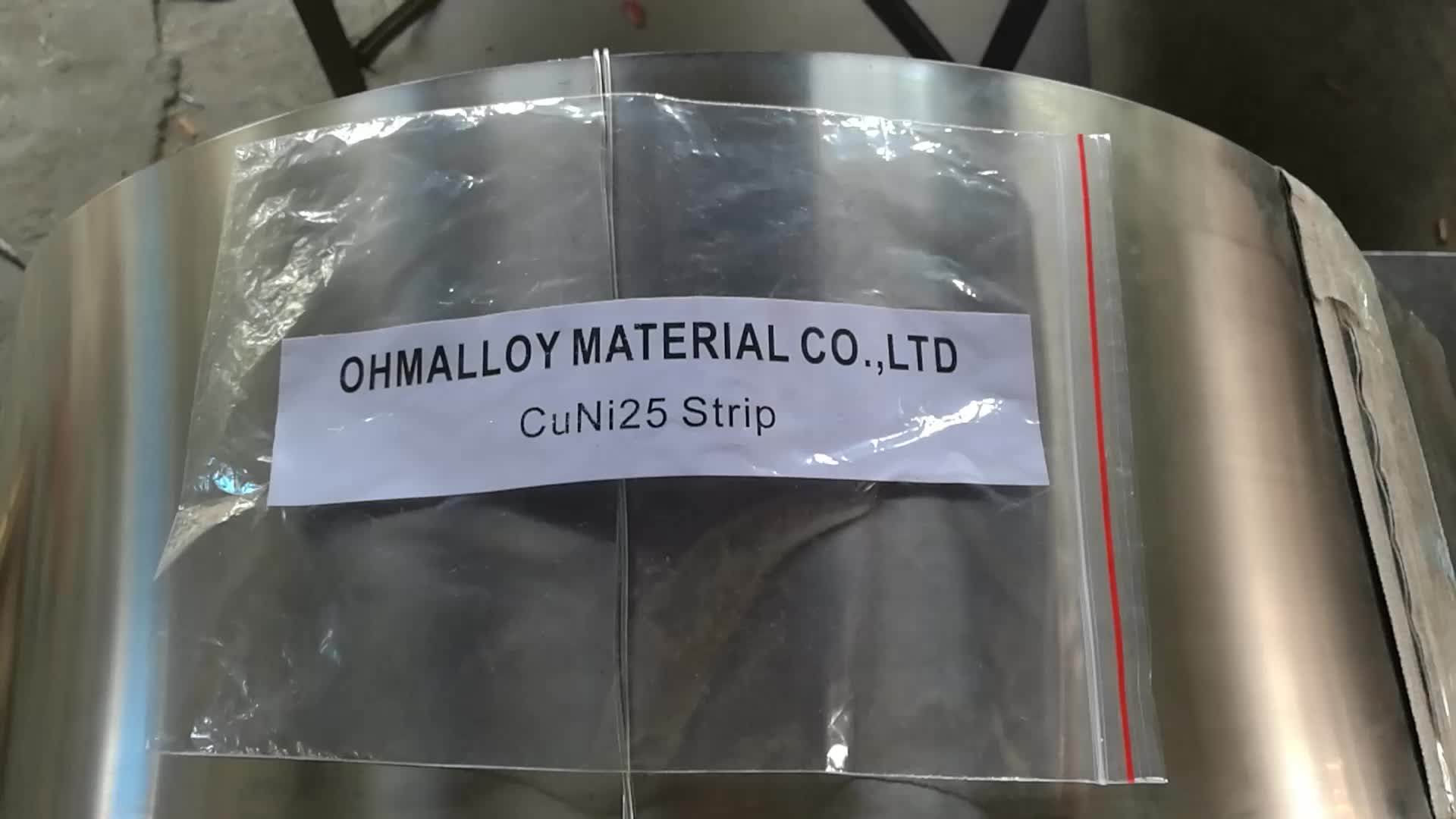 0.6mm Nickel Silver Strip C7521 C75200 Cuni18zn20 Zinc Germany Copper