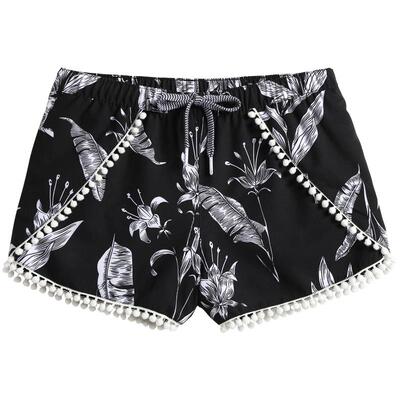 盖浪沙滩裤女士海边蜜月度假