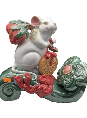 称心如意十二生肖人气石湾陶瓷