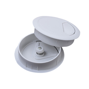 开孔35/50/53/60/80电脑桌穿线盒盖过线盒线孔盖走线孔盖板办公桌