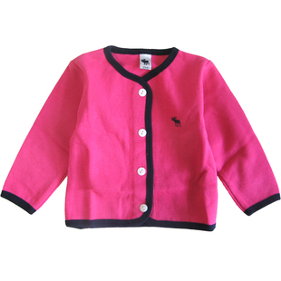 宝宝纯棉单层上衣春季便衣全棉婴儿童贴身柔软春秋薄上衣外套开衫