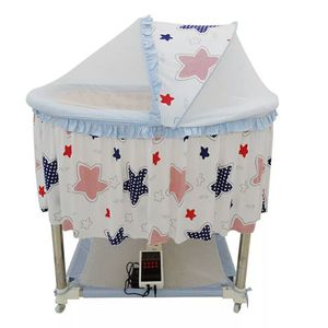 潮汕哄睡神器上下摇升降电动婴儿摇篮床声控自动摇摇床智能晃宝宝