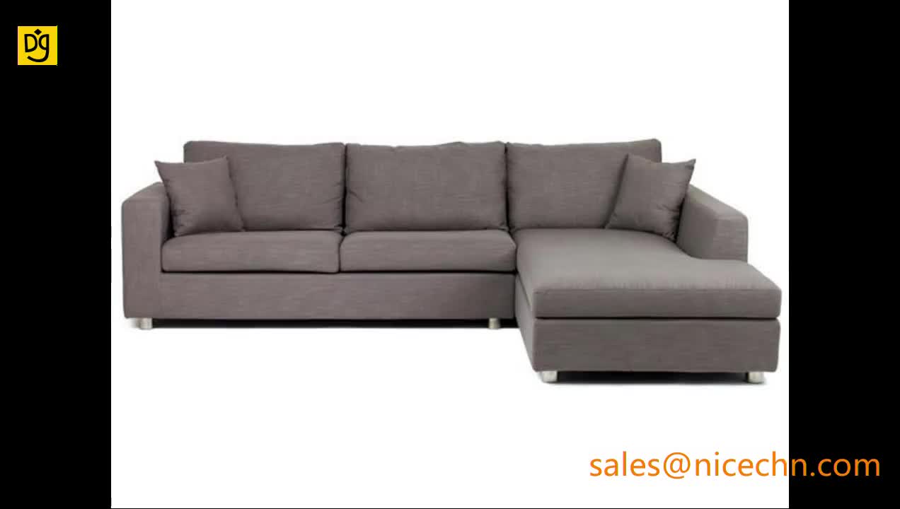 Large L Shape Storage Corner Sofa Couch Bed With Queen Size Memory Foam Mattress