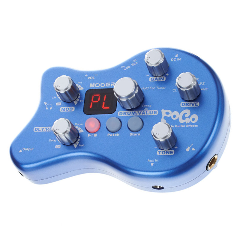 魔耳MOOER POGO迷你电吉他合成综合效果器  送电源连接线