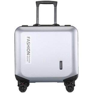 芮文18寸空姐拉杆箱女万向轮迷你旅行箱行李箱男铝框小型登机箱