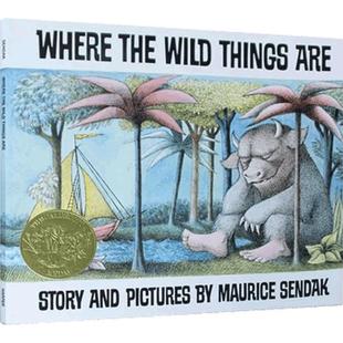 英文原版 野兽国  Where the Wild Things Are 凯迪克金奖 野兽出没的地方 美国百本需读 Maurice Sendak莫里斯桑达克 吴敏兰